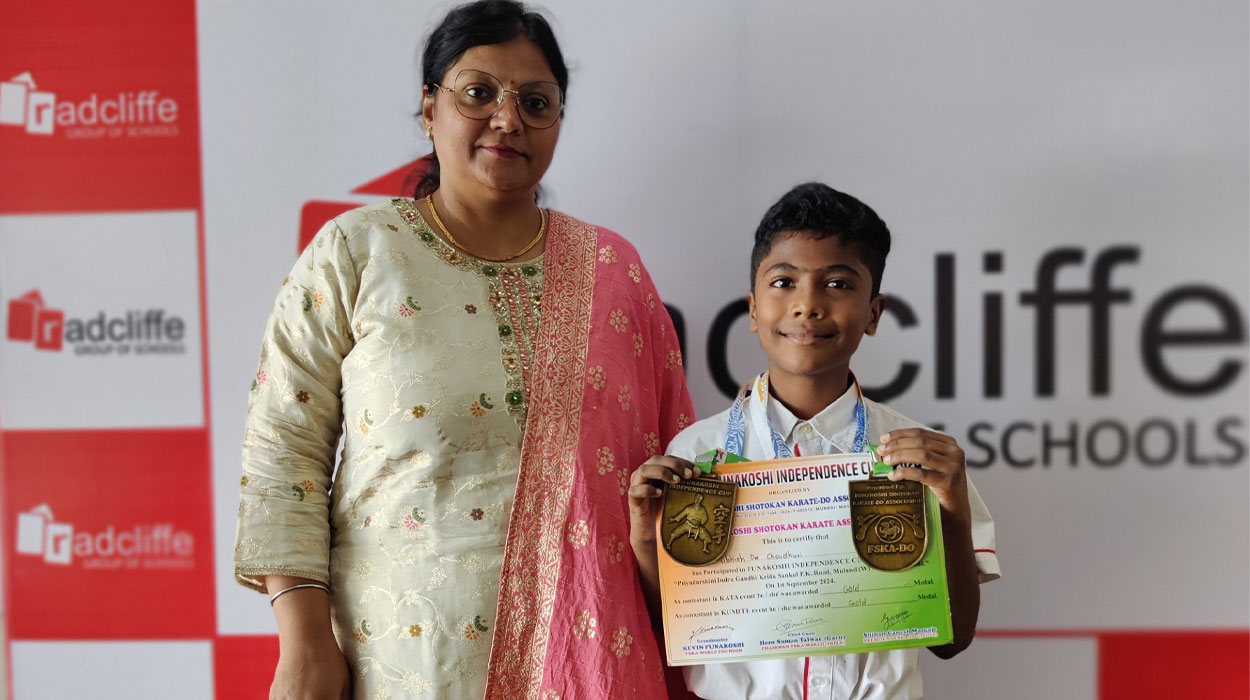 Nibhish De Choudhuri Captures Double Gold at 2024 National Karate Championship - Radcliffe Schools Ulwe Spotlight